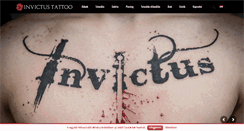 Desktop Screenshot of invictus-tattoo.hu